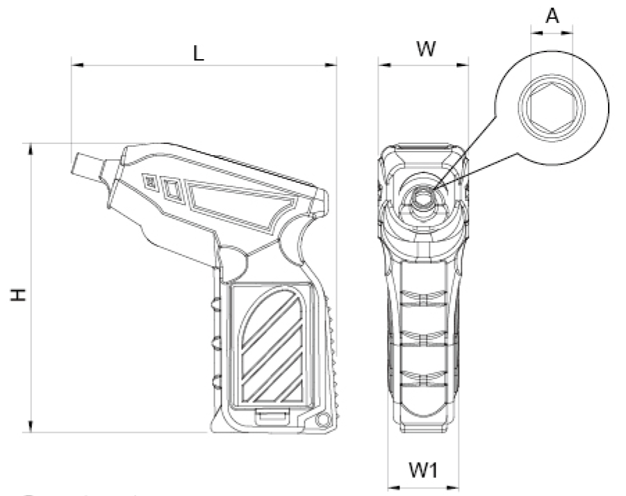 Torqumetro Digital - Pistola